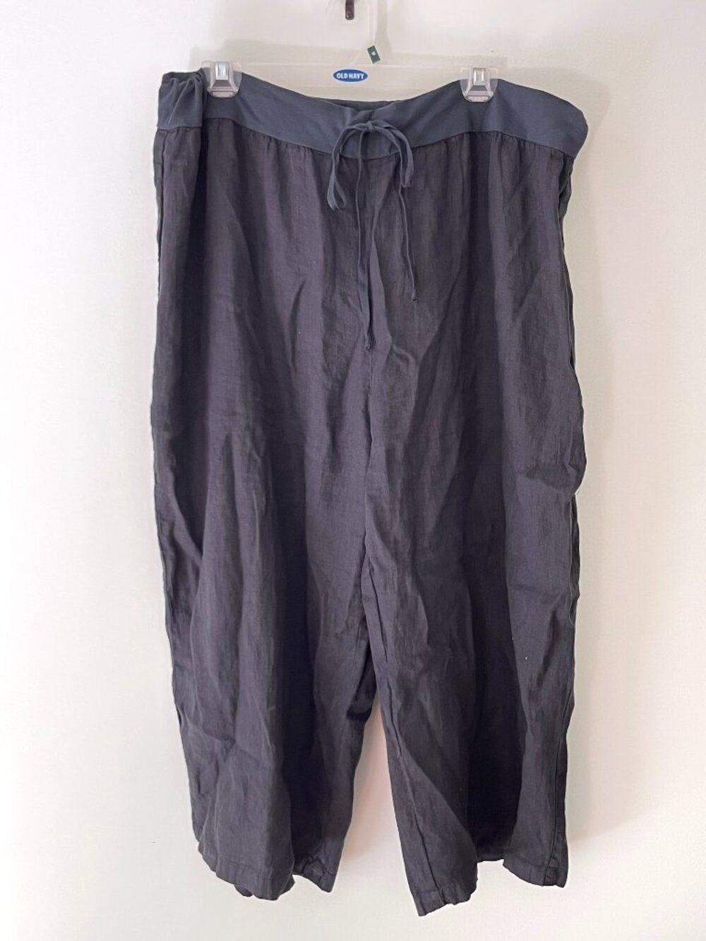 Flax Wide Leg Linen Pants